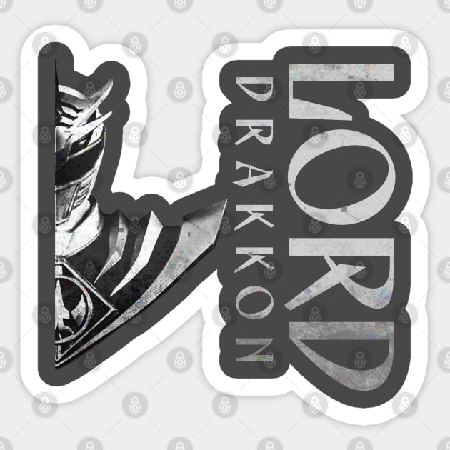 Lord Drakkon shirt Sticker by Ruxcel23